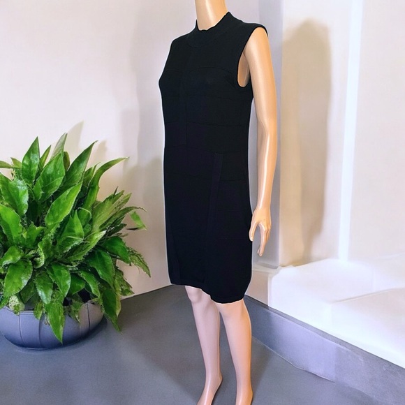 Kardashian Kollection Black Sleeveless Sheath Dress - Picture 11 of 16
